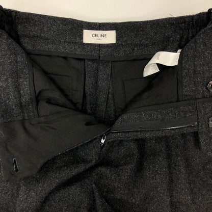 セリーヌ 23ssタックショートパンツ ブラック レディース サイズ46 CELINE 【AFB25】