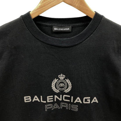 美品◆バレンシアガ Tシャツ 594579 TGV60 サイズM メンズ ブラック BALENCIAGA 【AFB14】