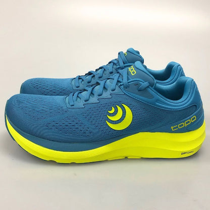 トポ アスレティック スニーカー PHANTOM 3 Blue Lime ブルー系 サイズUS11 メンズ TOPO ATHLETIC 約29.0cm【AFD15-2】