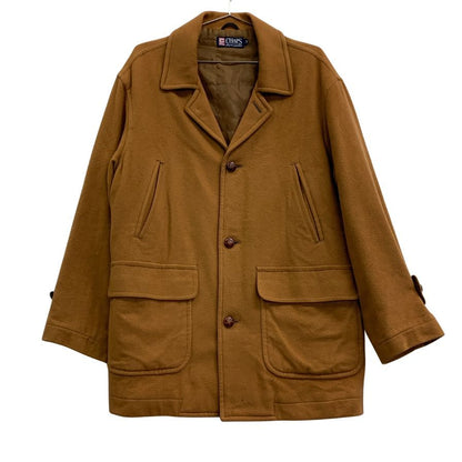中古◆チャップス ポロラルフローレン ハーフコート カシミヤ オールド ベージュ メンズ サイズM Polo Ralph Lauren CHAPS 【AFA7】
