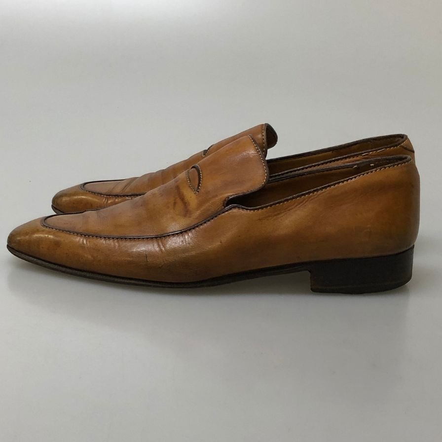 オーベルシー ローファー ベージュ系 サイズ UK5.5 メンズ AUBERCY 約24.5cm【AFC47】
