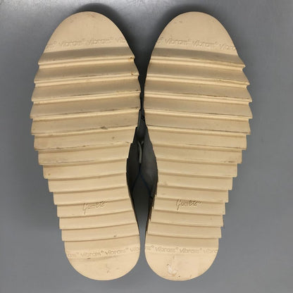 アトリエ エシュン モカシンシューズ ヌバック シャークソール ブルー メンズ サイズ8 ATELIERS HESCHUNG 約26.5cm【AFD13】