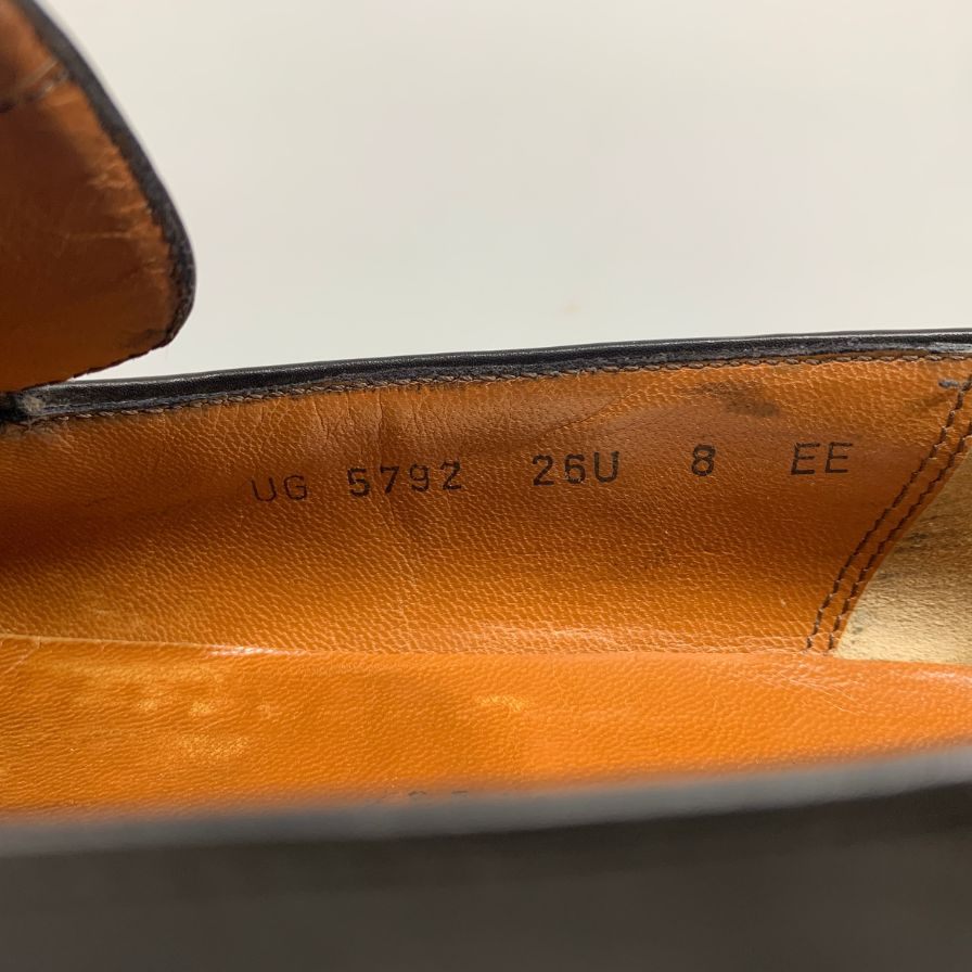 サルバトーレ フェラガモ ローファー 編み込 ローファー ブラック メンズ サイズ8 Salvatore Ferragamo 約26.0cm【AFC45】