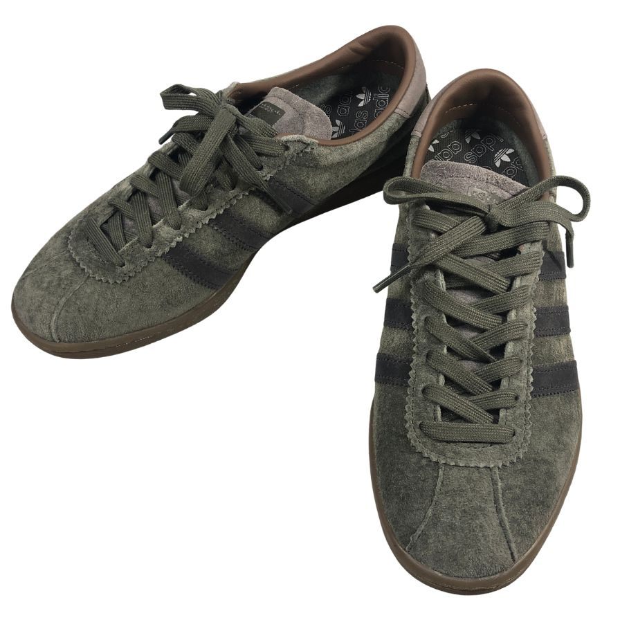 アディダス ローカットスニーカー タバコ for ジャーナルスタンダード スエード グレー メンズ サイズ26cm HQ9177 ADIDAS TOBACCO FOR JOURNAL STANDARD 約26.0cm【AFC1】
