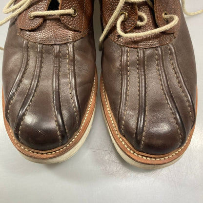 グレンソン ダックブーツ ブラウン サイズ不明 UK7相当 GRENSON 約26.0cm【AFC47】