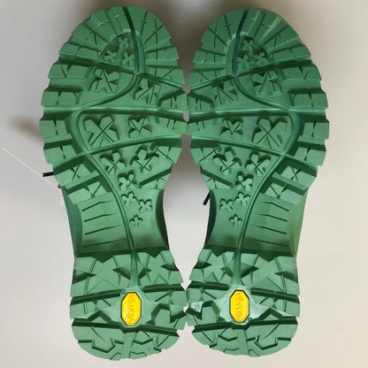メレル ブーツ トレッキングブーツ Bristol MID レディース サイズ24.5 ブラック グリーン系 MERRELL 約24.5cm【AFD6】