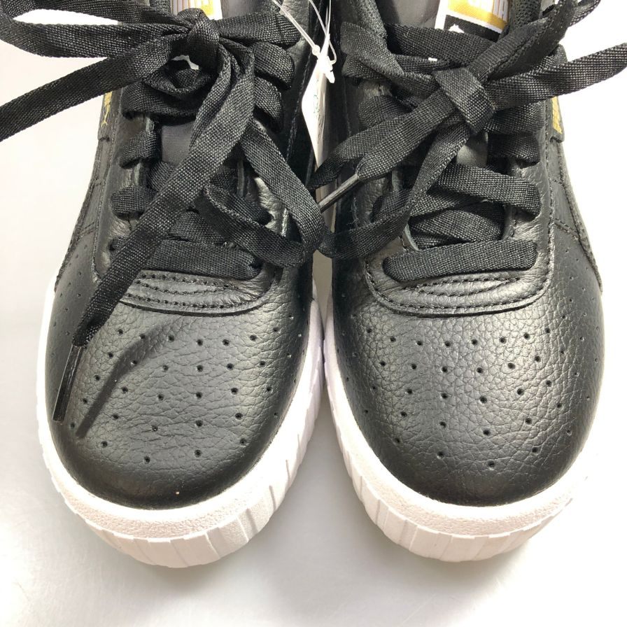 プーマ ローカットスニーカー カリ ウェッジ ブラック レディース サイズ22 373438-02 PUMA 約22.0cm【AFC47】