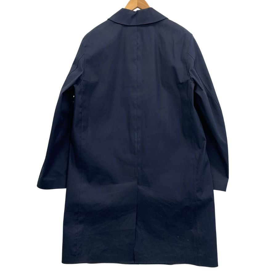 極美品◆マッキントッシュ ダンケルド ゴム引きコート サイズ38 メンズ ネイビー  MACKINTOSH 【AFA22】