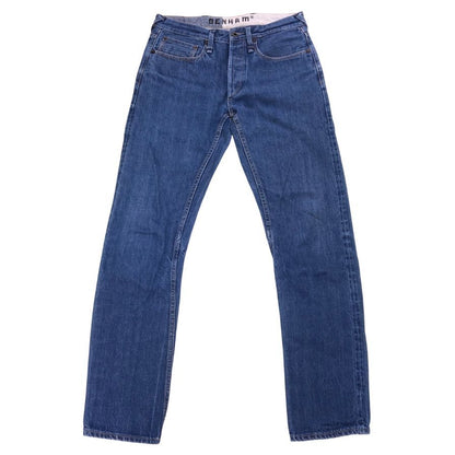 デンハム デニムパンツ UPGRADE レギュラーフィット ブルー サイズ34 DENHAM 【AFB38】