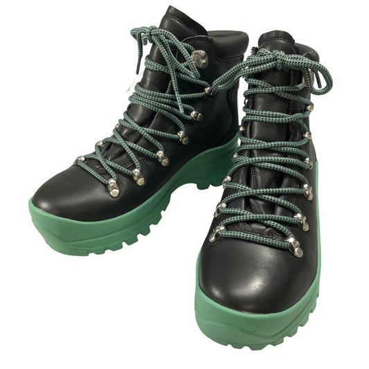 メレル ブーツ トレッキングブーツ Bristol MID レディース サイズ24 ブラック グリーン系 MERRELL 約24.0cm【AFD9-2】