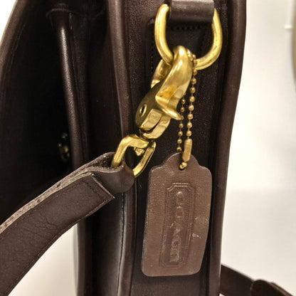 コーチ ブリーフケース  オールドコーチ 2WAY レザー ブラウン COACH【AFE10】