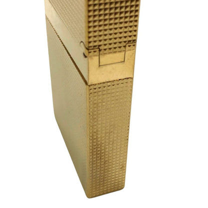 ST デュポン ライター ライン2 スモール マイクロダイヤモンドヘッド ゴールド ユニセックス  S.T.Dupont【AFI17】【中古】