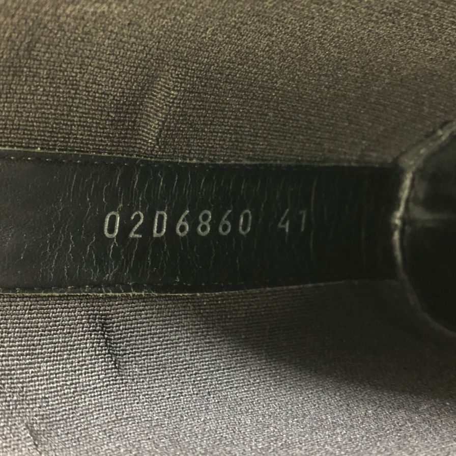 リックオウエンス ビートルメガトラクターブーツ ブラック レザー メンズ サイズ41 RU02D6860 RICK OWENS 約26.0cm【AFD7】