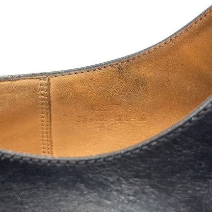 ジェイエムウエストン レザーシューズ 575 ダービー サイズ8C メンズ ブラック J.M. WESTON 約27.5cm【AFC34】