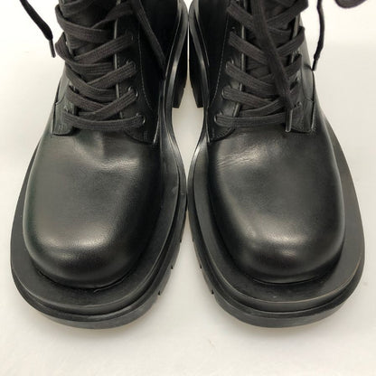 ボッテガヴェネタ ブーツ LUG ANKLE ブラック サイズ35 レディース BOTTEGA VENETA 約21.5cm【AFD4】