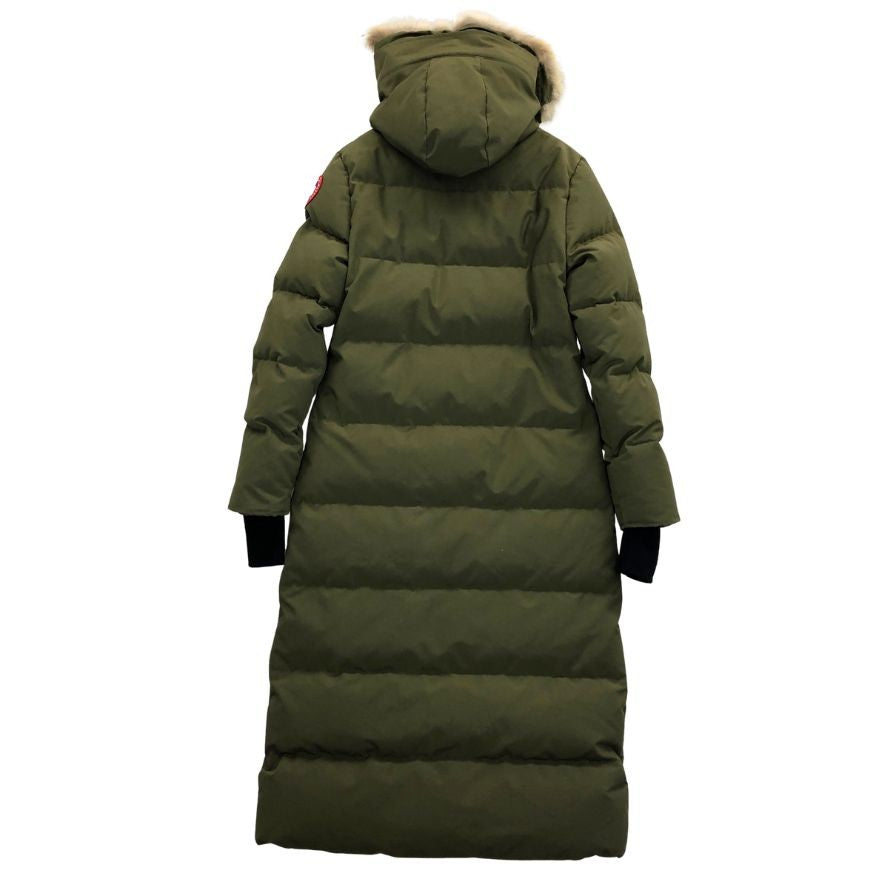 極美品◆カナダグース ミスティーク ダウンコート 3035L レディース カーキ サイズM CANADA GOOSE Mystique 【AFA14】