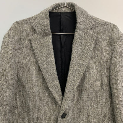 美品◆シンヤオフィシャル ウール テーラード ジャケット グレー メンズ サイズ3 SHINYA OFIFCIAL 【AFB35】