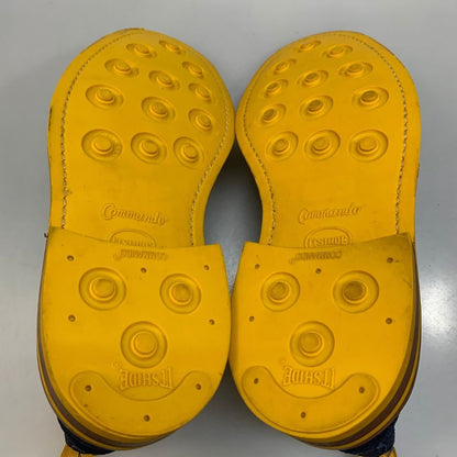 トリッカーズ カントリーブーツ M5833 ウィングチップ スエード メンズ サイズ 8 ブルー系 Tricker's ブーツ 約26.5cm【LA】【中古】