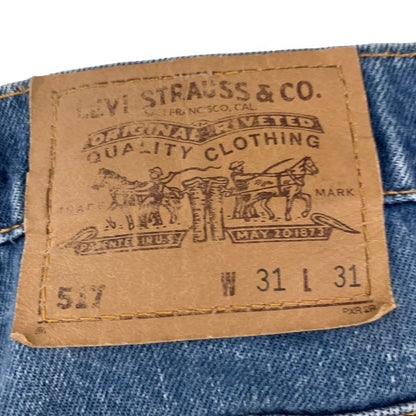 リーバイス デニムパンツ 517 サイズW31 L31 90年代 USA製 ボタン裏575 メンズ インディゴ Levi’s 【AFB34】