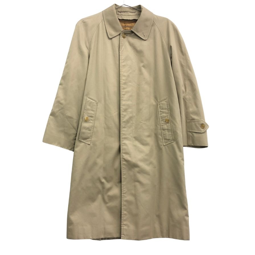 バーバリー バルカラーコート 90S 旧タグ ライナー付き ベージュ メンズ サイズ表記なし Burberry【LA】
