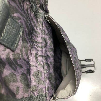 レスポートサック リュック メンズ パープル レオパード柄  LeSportsac【AFE5】