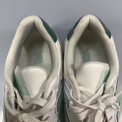 ニューバランス ゴルフシューズ ローカット 574 v3 SL スパイクレス レザー ホワイト グリーン レディース サイズ24cm New Balance【AFC42】【中古】