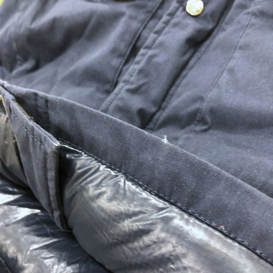 美品◆ノースフェイス ND2557N ダウンジャケット パープルレーベル 光電子 65/35 メンズ ネイビー サイズWM THE NORTH FACE 【AFA21】