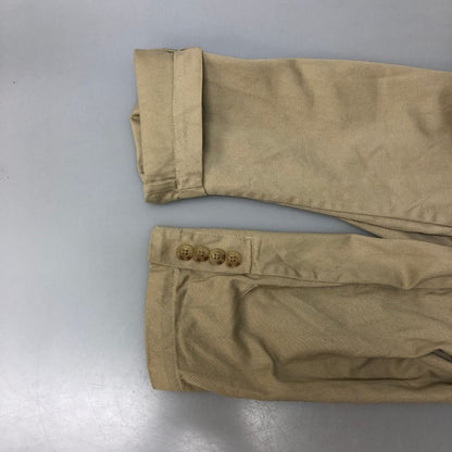 中古◆ポロラルフローレン テーラードジャケット 90年代 オールド ベージュ メンズ サイズM Polo Ralph Lauren 【AFA18】