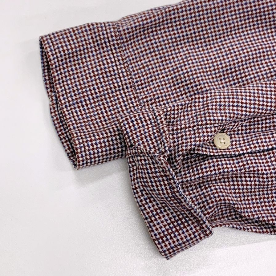 美品◆ポロ バイ ラルフローレン ワークシャツ ダブルポケット チェック メンズ サイズL POLO BY RALPH LAUREN 【AFB10】