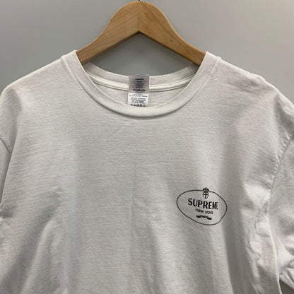 極美品◆シュプリーム 24AW Tシャツ CREST TEE ホワイト メンズ サイズM Supreme 【AFB19】