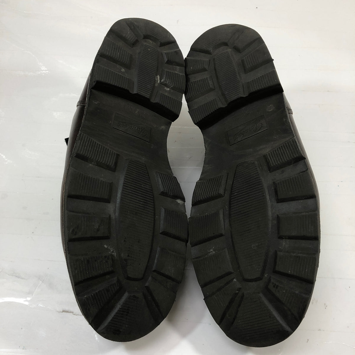 パラブーツ ミカエル カーフレザー チロリアンシューズ メンズ サイズ40 ブラウン PARABOOT ビジネスシューズ 約25.0cm【LA】【中古】