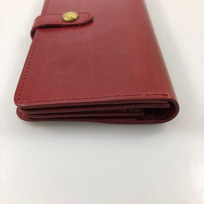 グレンロイヤル 長財布 ラウンドジップ ブライドルレザー レッド GLENROYAL【AFI1】