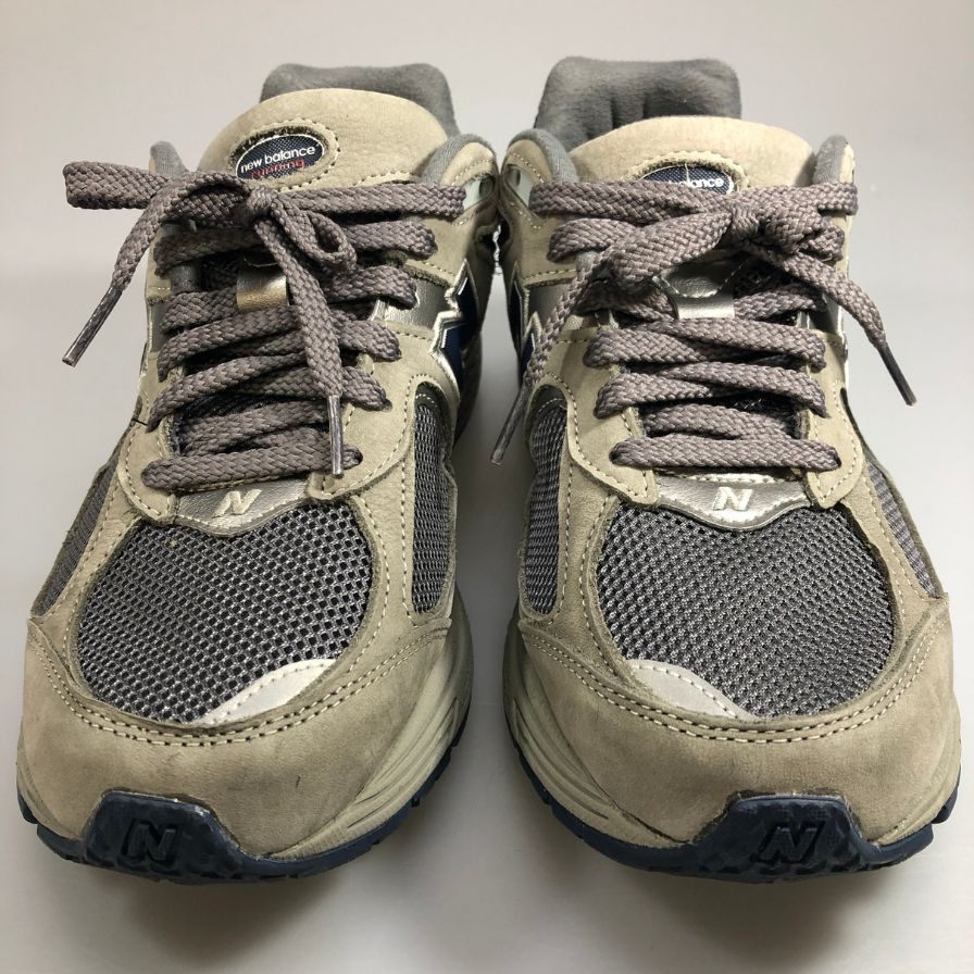 ニューバランス ローカットスニーカー スウェード メッシュ ML2002R0 グレー メンズ サイズ27cm New Balance 約27.0cm【AFC34】