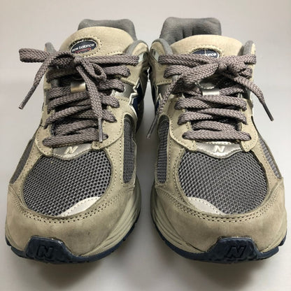 ニューバランス ローカットスニーカー スウェード メッシュ ML2002R0 グレー メンズ サイズ27cm New Balance 約27.0cm【AFC34】