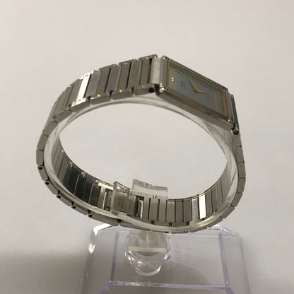 セイコー ラサール クオーツ スクエア シルバー レディース 6730-5269 SEIKO【AFI15】