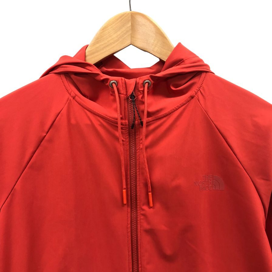 美品◆ザ ノースフェイス 21AW サンシェイドフルジップフーディ レッド レディース サイズL NPW21937 THE NORTH FACE 【AFB21】