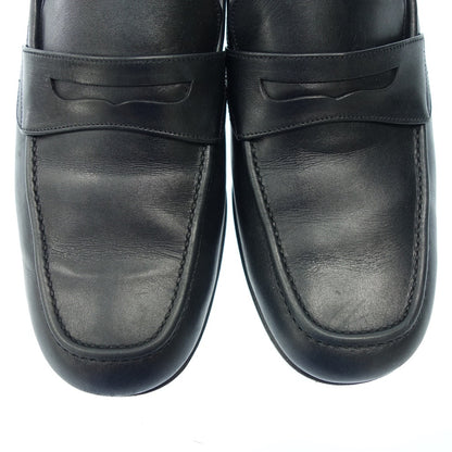 Used ◆YANKO loafer leather men's black size 6 YANKO [AFC43] 