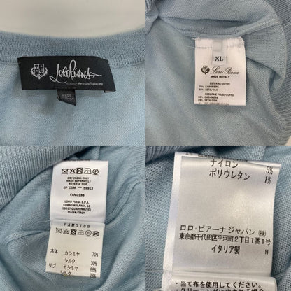 美品◆藤原ヒロシ ロロピアーナ生地 カシミア混ニットトップス サイズXL 【AFB4】