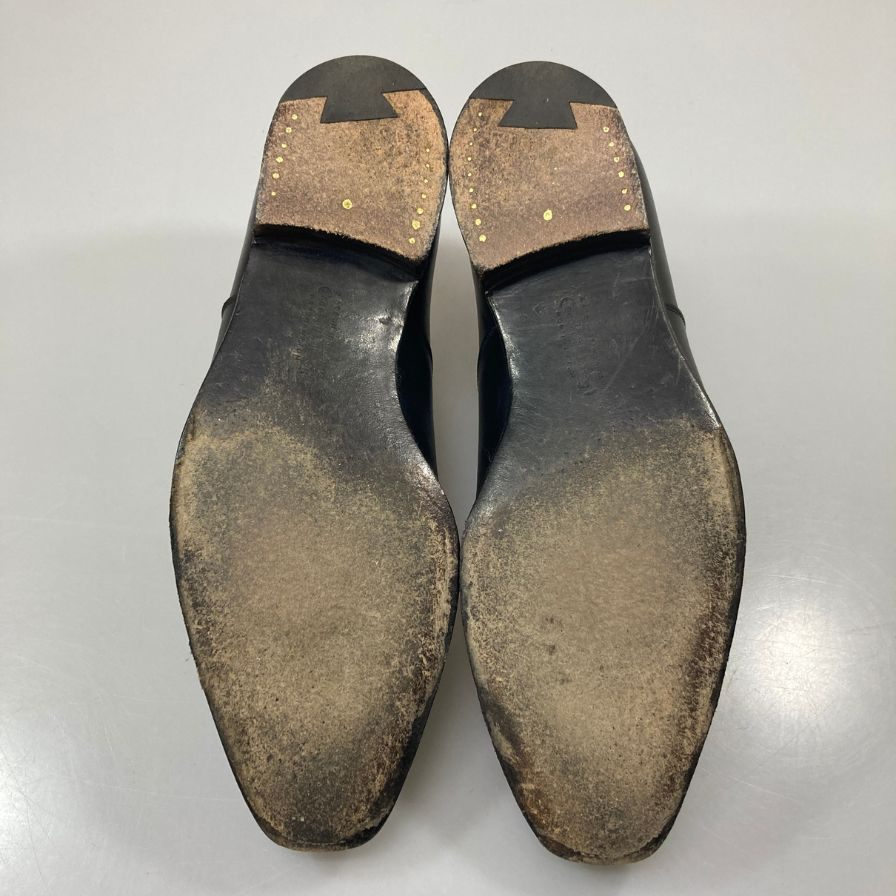 クロケット＆ジョーンズ オードリー ストレートチップ ブラック  サイズUK8E CROCKETT&JONES ビジネスシューズ 約26.5cm【LA】【中古】
