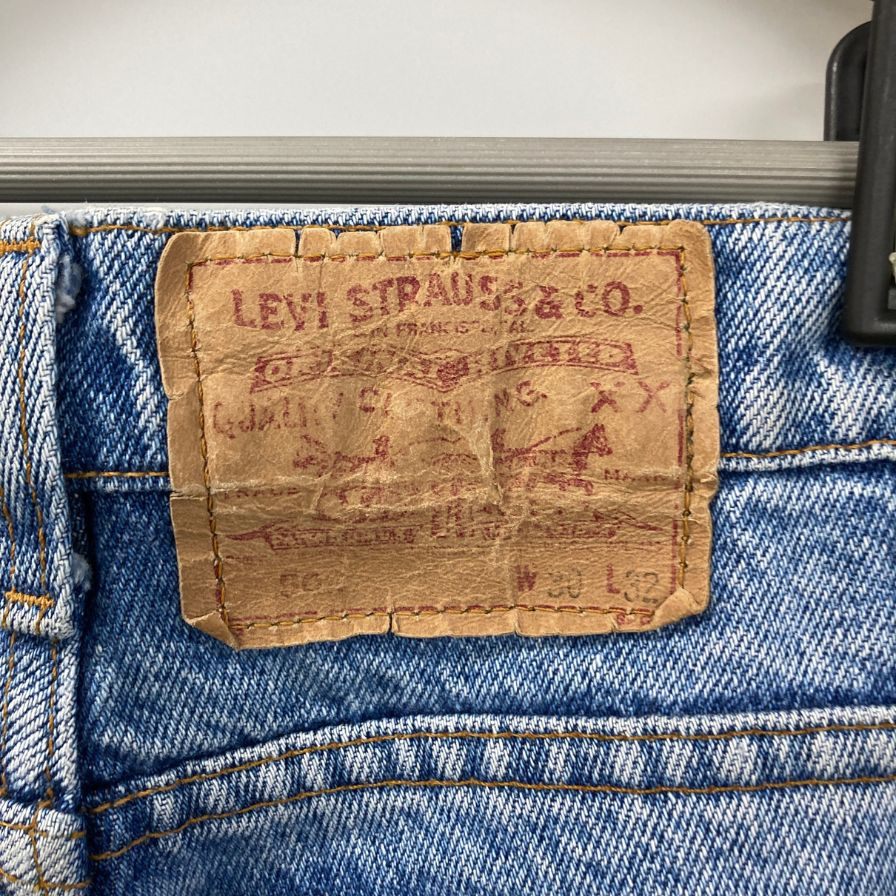 リーバイス デニム506 90S ボタン裏501 USA製 インディゴ メンズ W30 L32 00506-4891 LEVI’S 【AFF20】