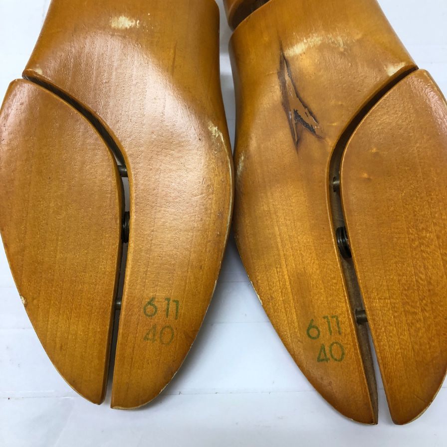 ヤンコ 木製シューツリー メンズ サイズ40 YANKO 約25.0cm【AFC46】