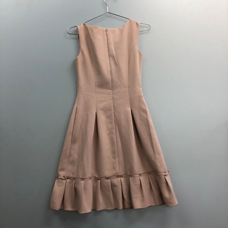 美品◆ルネベーシック ノースリーブ ワンピース レディース ピンク サイズ32 Rene basic 【AFA13】