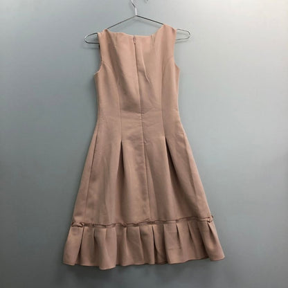 美品◆ルネベーシック ノースリーブ ワンピース レディース ピンク サイズ32 Rene basic 【AFA13】