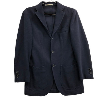 極美品◆リングヂャケット 3B ジャケット 春夏用 ウール メンズ サイズ44 ネイビー RING JACKET 【AFA8】