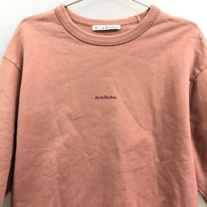 美品◆アクネ ストゥディオズ スウェット プルオーバー メンズ ピンク サイズXXS ACNE STUDIOS 【AFB37】