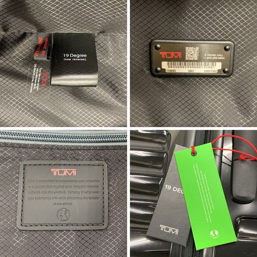 トゥミ スーツケース 19 DEGREE ショートトリップ パッキングケース 4輪 ブラック TUMI【AFE13】
