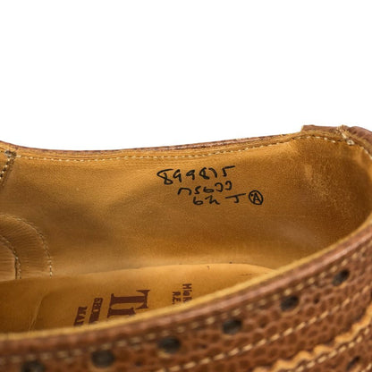 トリッカーズ バートン グレインレザー メンズ  ブラウン サイズUK6.5 Tricker's ビジネスシューズ 約25.0cm【LA】【中古】