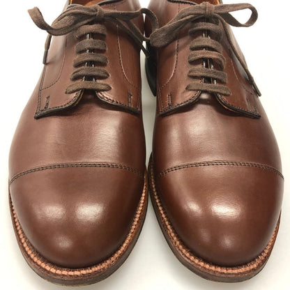 オールデン レザーシューズ N6511 カーフ 外羽根 メンズ ブラウン サイズ6ハーフ ALDEN ビジネスシューズ 約24.5cm【LA】【中古】