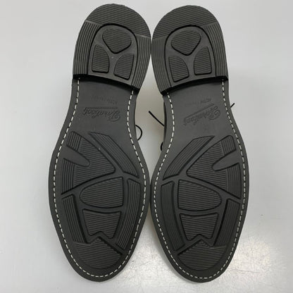 パラブーツ ジョセフ別注 ストレートチップ グレインレザーリスレザーコンビ ブラック サイズUK7 PARABOOT JOSEPH ビジネスシューズ 約25.5cm【LA】【中古】
