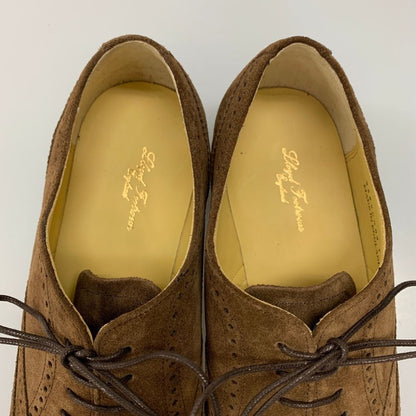 ロイドフットウェア レザーシューズ 2826ER04 ウイングチップ スエード メンズ サイズ7 ブラウン系 Lloyd Footwear 約25.5cm【AFD14】